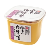 白みそページ 錦味噌白みそ500gカップ | しまね食品バイヤーズカタログ